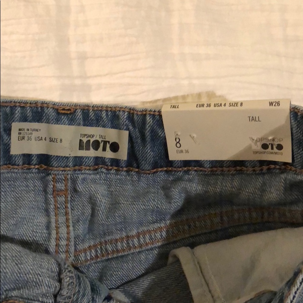 NEW Topshop Jean Skirt - Picture 3 of 3